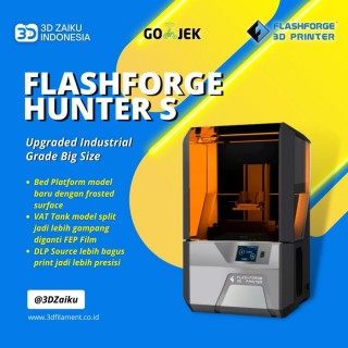 DLP 3D Printer Flashforge Hunter S Upgraded Industrial Grade Big Size